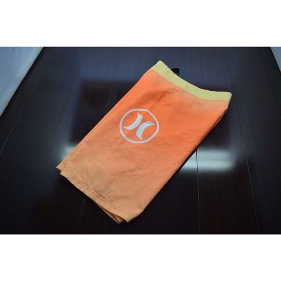 34076 Mens Hurley Performance Orange Athletic Board Shorts Size 30 - Picture 1 of 5